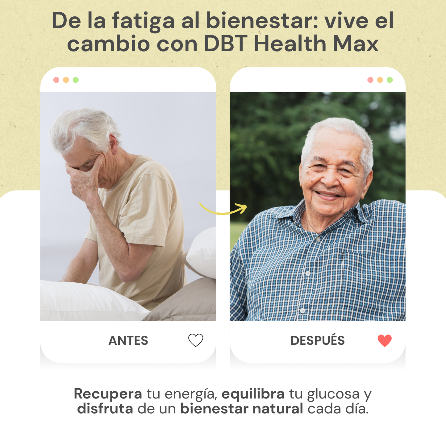 DBT Health Max® | Controla tu diabetes de manera natural