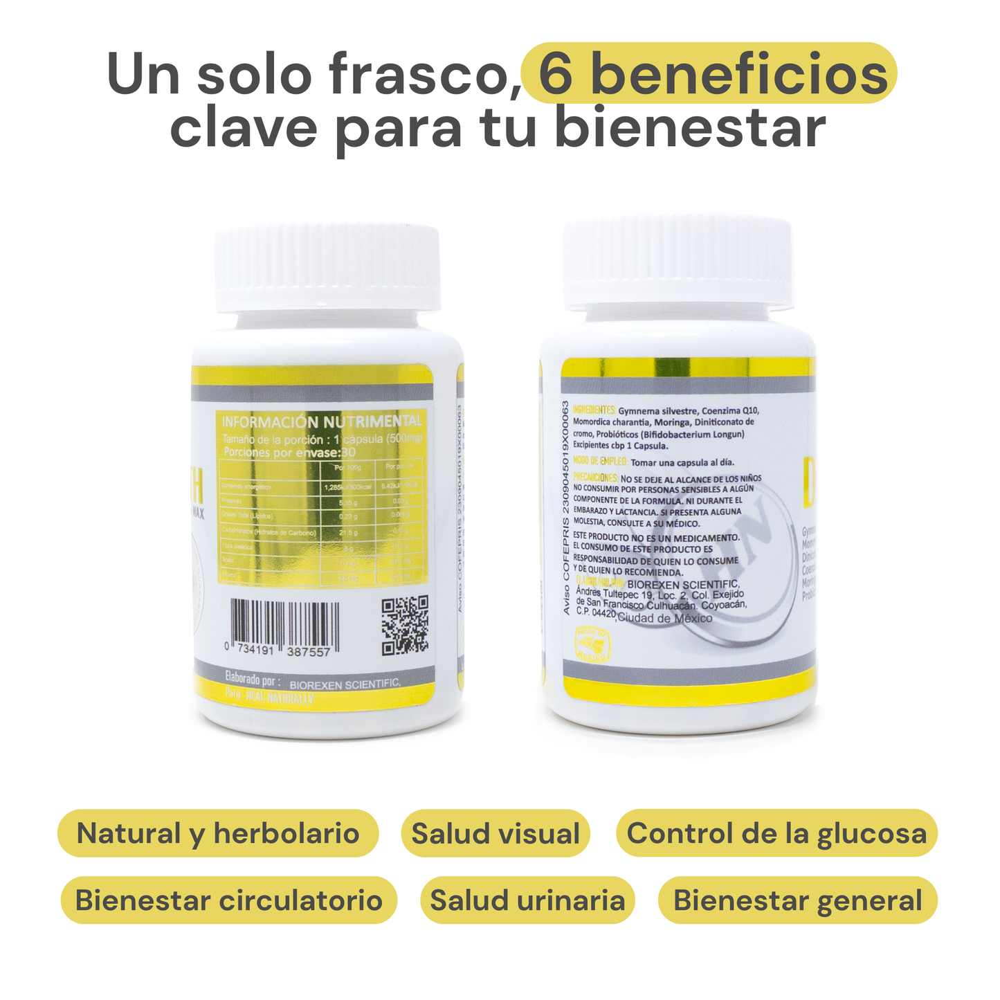 DBT Health Max® | Controla tu diabetes de manera natural